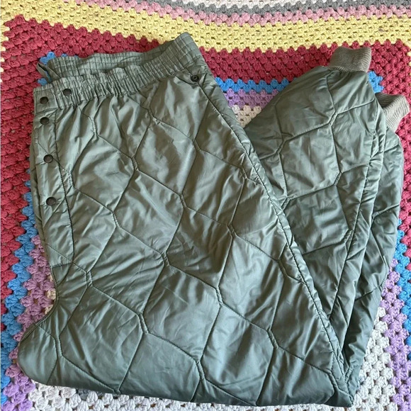Vintage pants, size large, quilted pants, CWU-9/P pants, layer - Picture 1 of 7